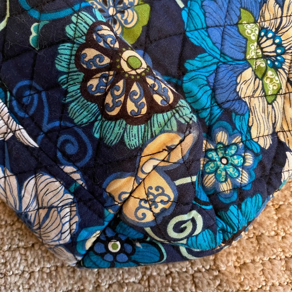 Vera Bradley Tote in Mod Floral Blue - Picture 16 of 16